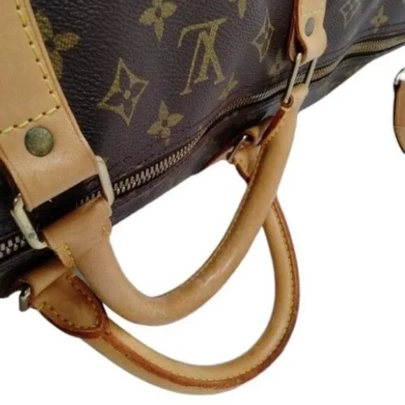839555BS (X6) Louis Vuitton Travel Bag Keepall 60 Brown Monogram - Picture 4 of 8